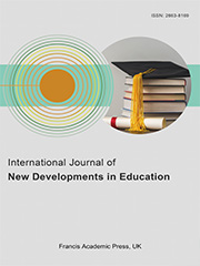 International Journal of New Developments in Education(国际教育新发展杂志)